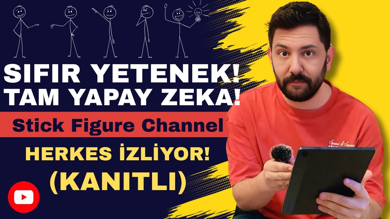 Yapay Zeka ile Çöp Adam Kanalı Açmak (18 dk'da Viral İçerik)