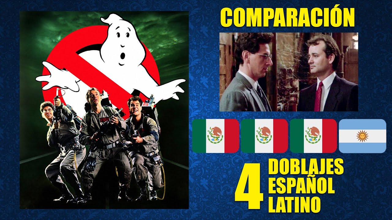 Los Cazafantasmas [1984] Comparación de 4 Doblajes Latinos | Original y Redoblajes | Español Latino