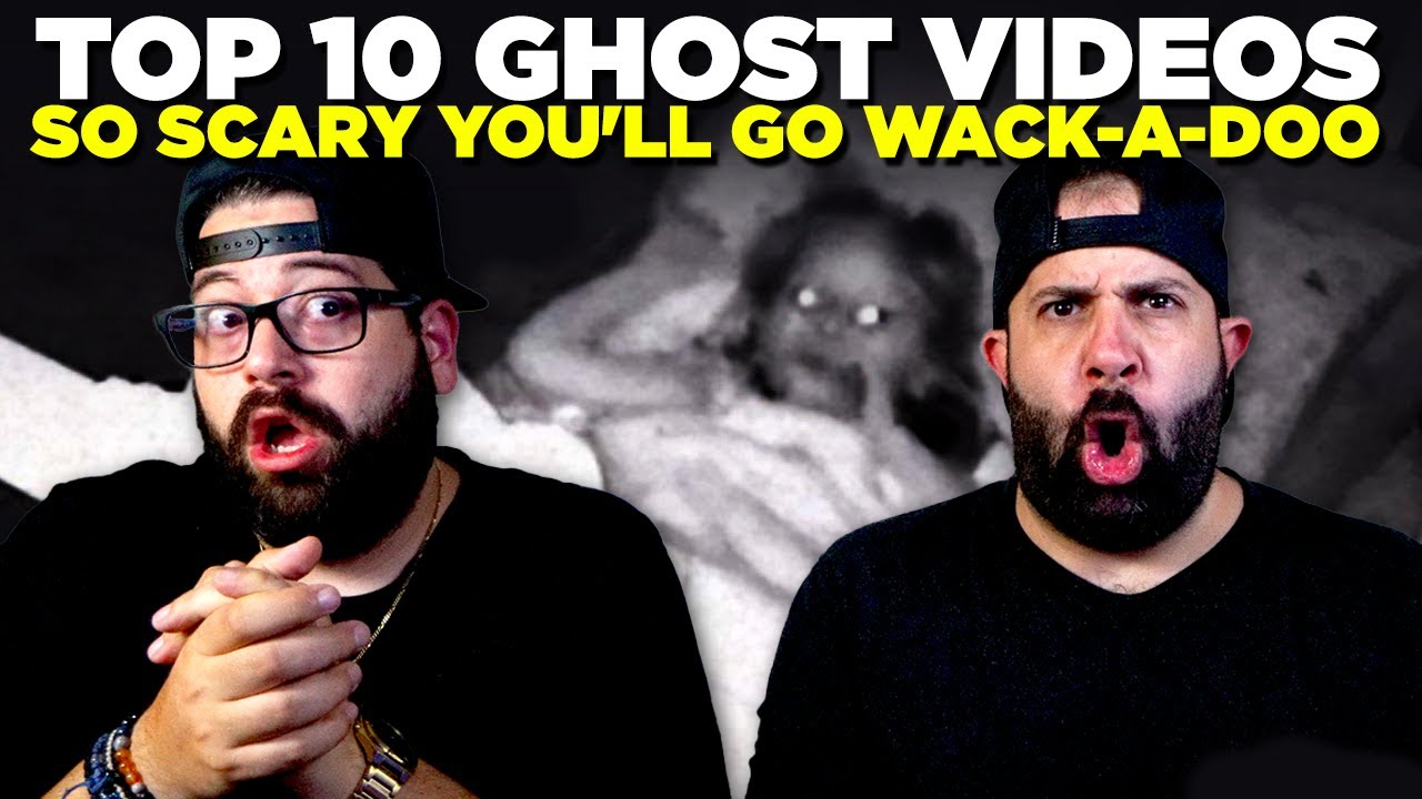 TOP 10 GHOST Videos SO SCARY You'll Go Wack-A-Doo (REACTION!!)