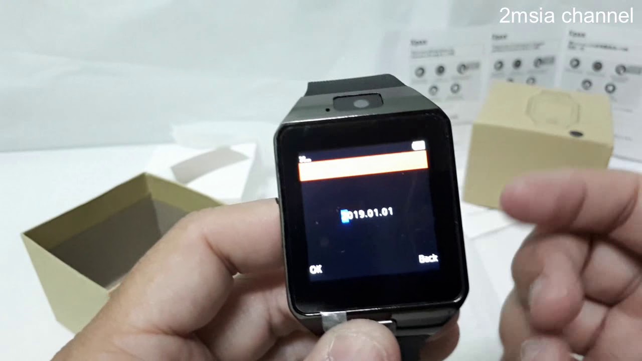 DZ09 SmartWatch Setup Unboxing Buy Cheap From Lazada Malaysia Cannot Make Phone Call
