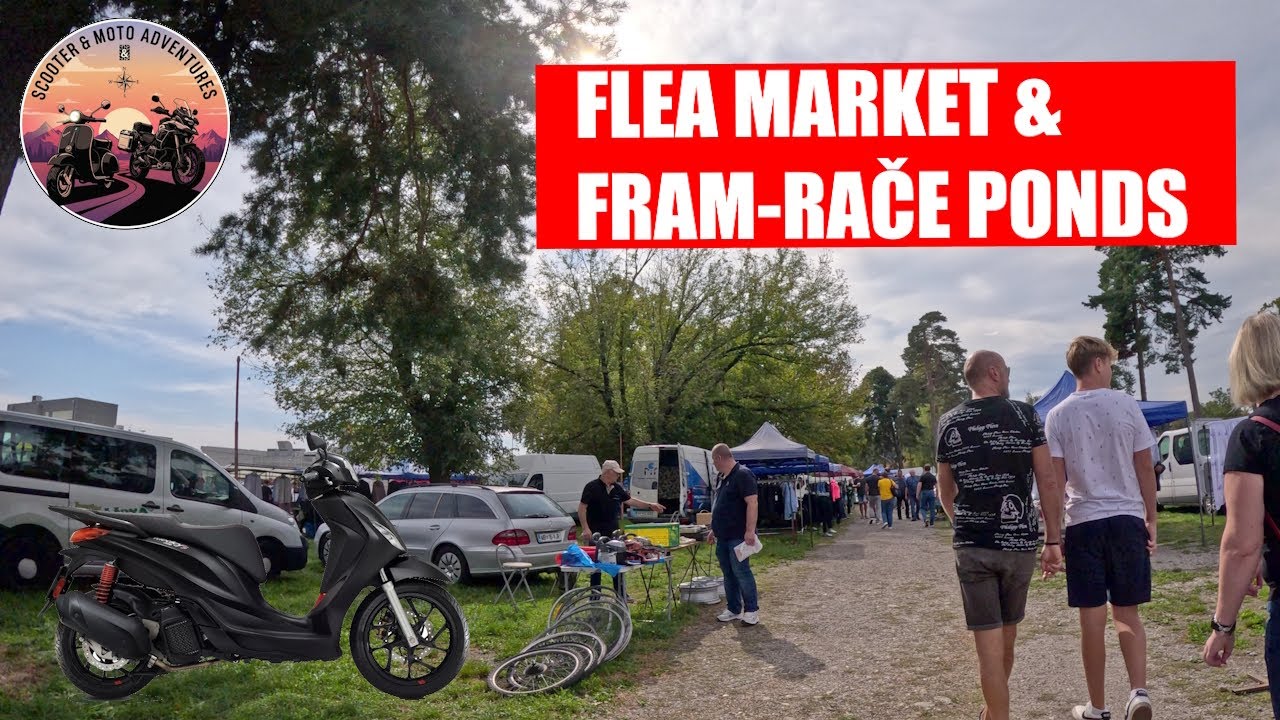 What Treasures Await at the Flea Market & Fram/Rače Ponds?