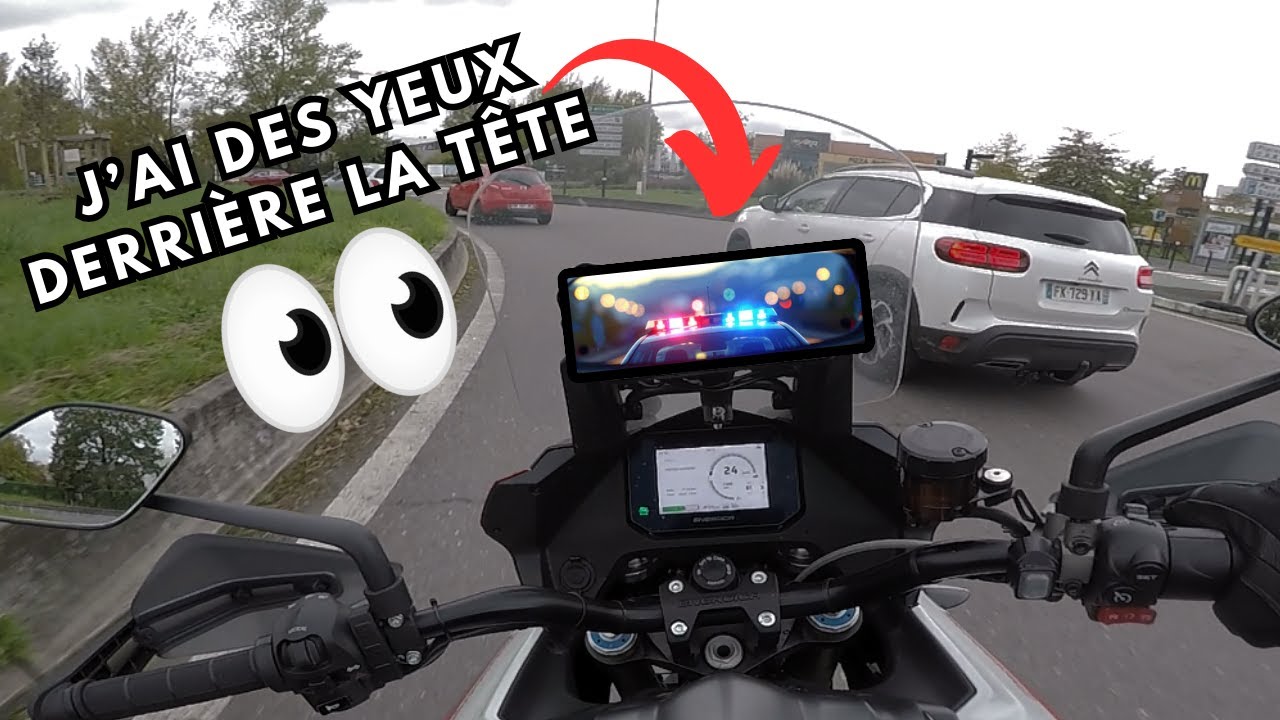 Test du carpuride W603D, la dashcam et l'android auto pour toutes les motos !