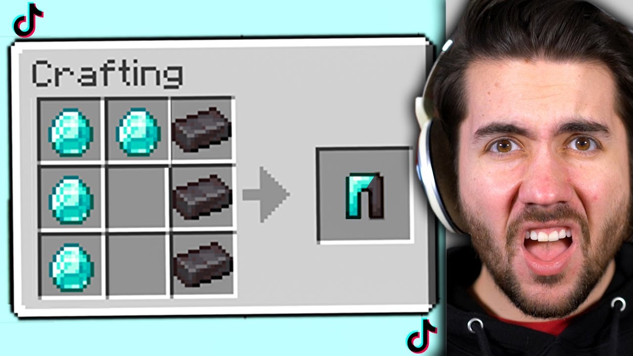 I Tested Viral TikTok Minecraft Hacks To See If They Work!