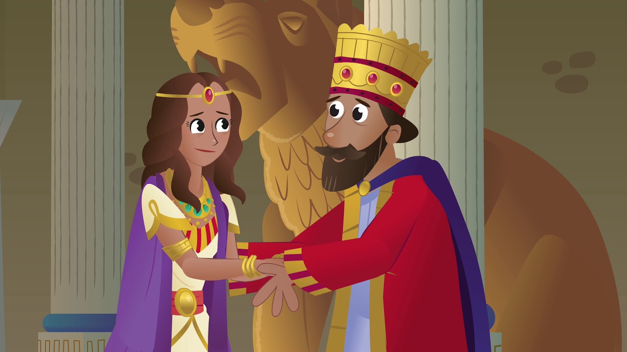 La belle et courageuse reine - La Bible App pour les Enfants