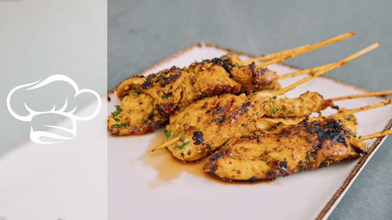 Saté Spieße selber machen / Super Aromatisch / Kochen wie ein Profi #86