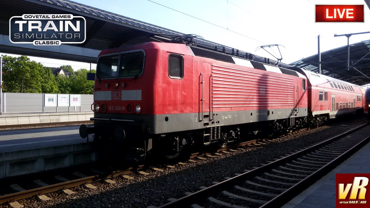 Train Simulator Classic - BR143 VRot / 2022 von virtualRailroads [Stream Wdh. vom 26.04.23]