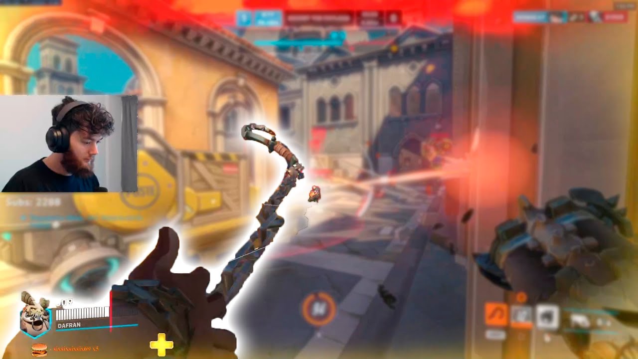 DAFRAN INSANE ROADHOG — 38 поражений! OVERWATCH 2 TOP 500, 9-й сезон