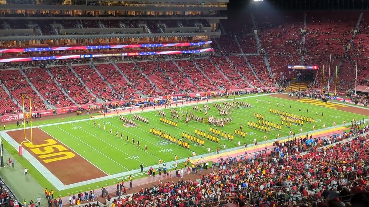 USC Band Pre-Game Show at LA Memorial Coliseum (USC vs CAL 11/5/2022)