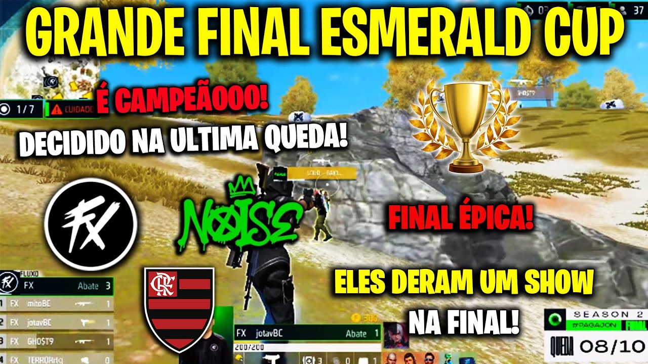 É CAMPEÃOO! FLUXO FLAMENGO NOISE? FINAL ÉPICA DECIDIDO NA ULTIMA QUEDA! ESMERALD CUP! CLIPS FF