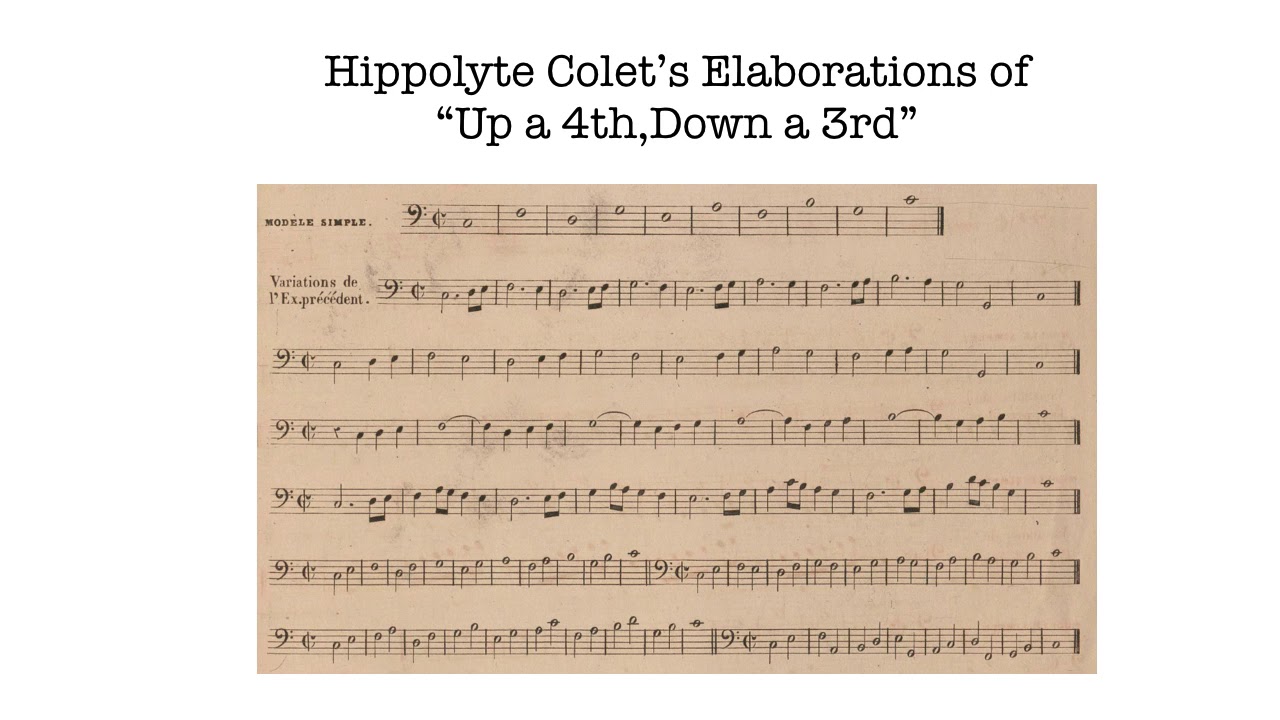 Video 19.2--Diminutions of a Bass Motion