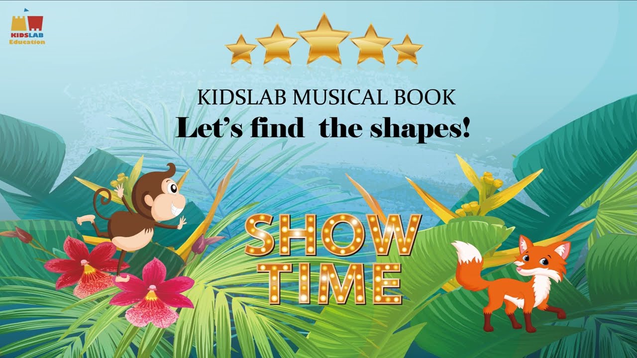 [키즈랩에듀] Shapes Are All Around | Shape Songs1 square | KIDSLAB Songs