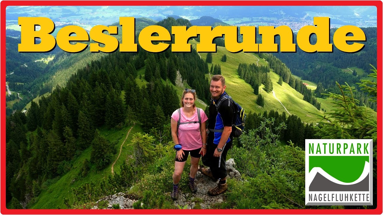 Nagelfluhschleife Beslerrunde | Naturpark Nagelfluhkette | Wandern im Allgäu [2,7K]