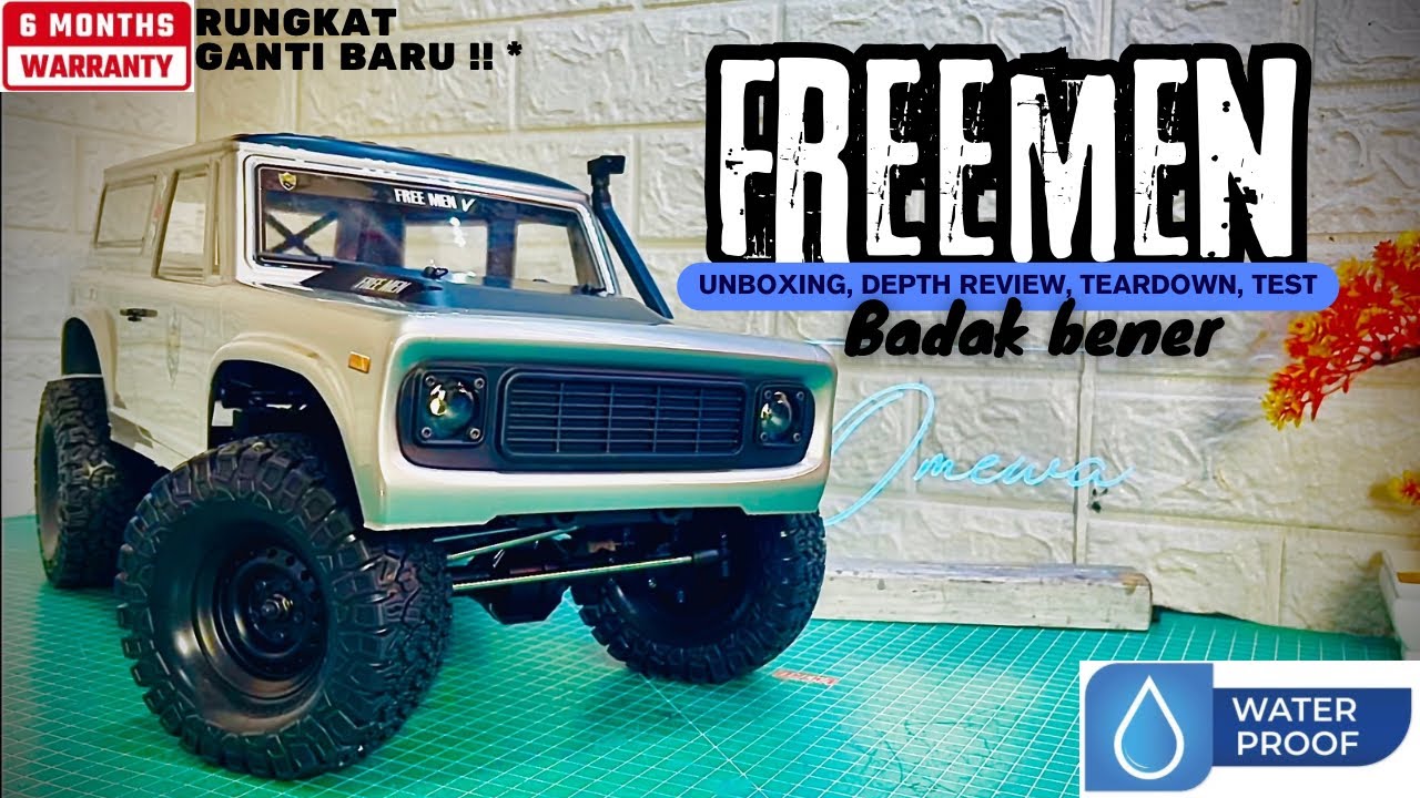 RC freemen ford bronco KIT BADAK Jaminan 6 Bulan Gerbox kopel Gardan rungkad Ganti baru #freemen