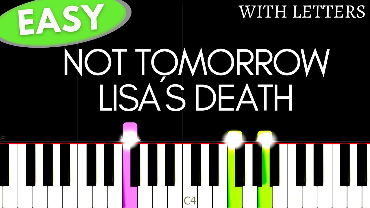 SILENT HILL - Not Tomorrow - Lisa´s Death | Easy Piano tutorial Cover