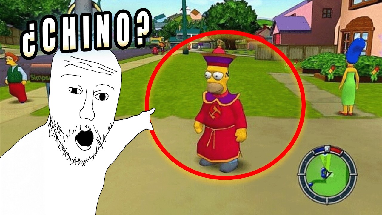 EL MEJOR JUEGO de LOS SIMPSONS 😳 | MANITO LLEGA a SPRINGFIELD 🔥 | THE SIMPSONS: HIT AND RUN ❗