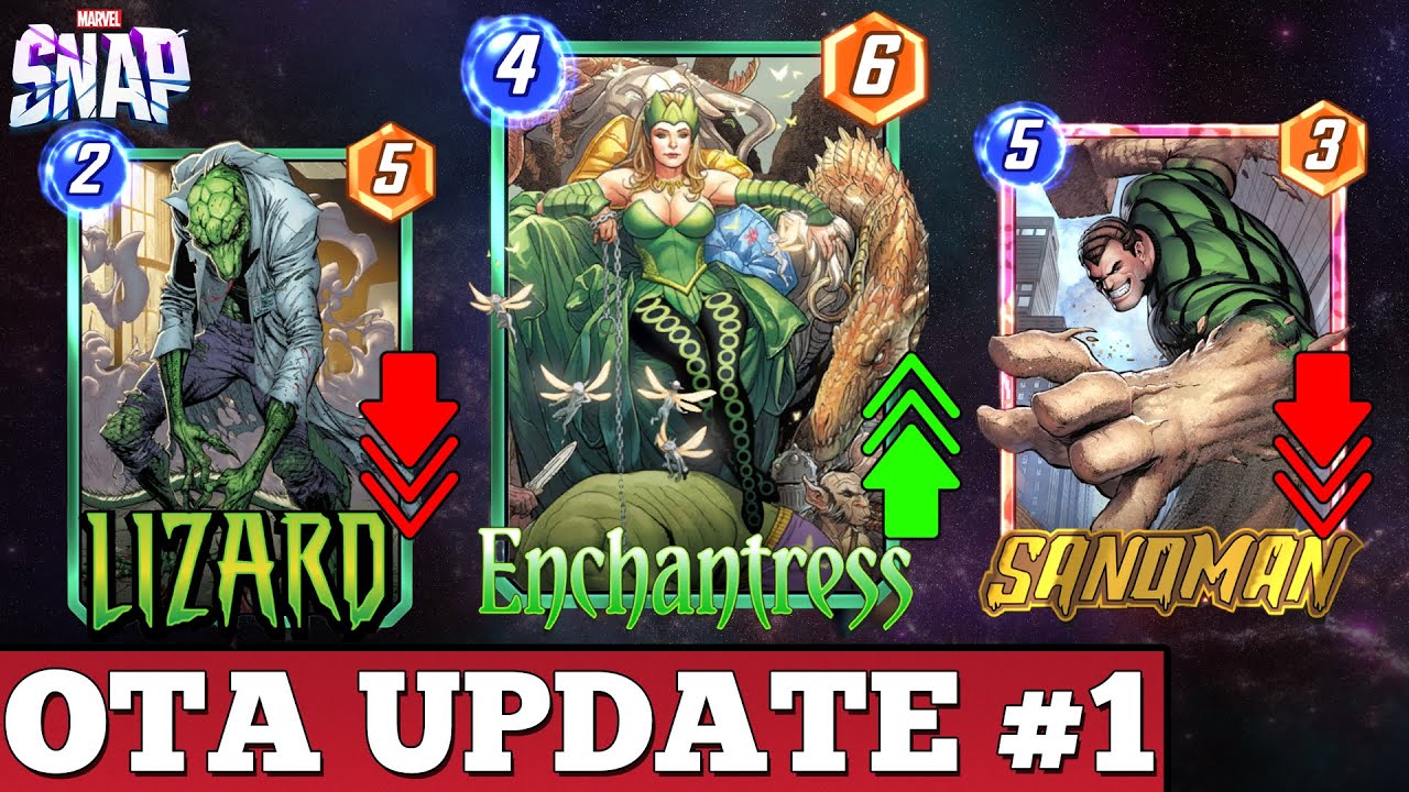 Marvel Snap OTA UPDATE ANALYSIS with a new BUFFED INFINITE DECK!