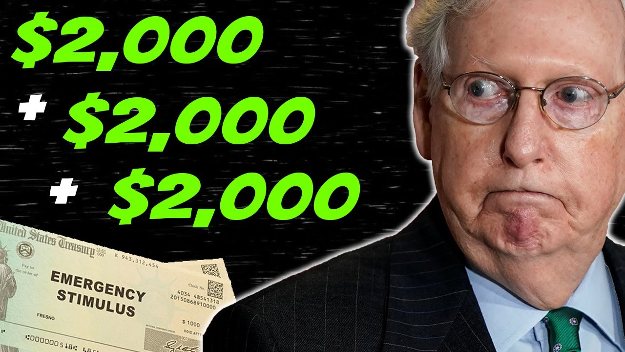 EVEN BIGGER! $2,000 Second Stimulus Check Update: $2,000 + $2,000 + $2,000 Checks (GREAT) Dec 29