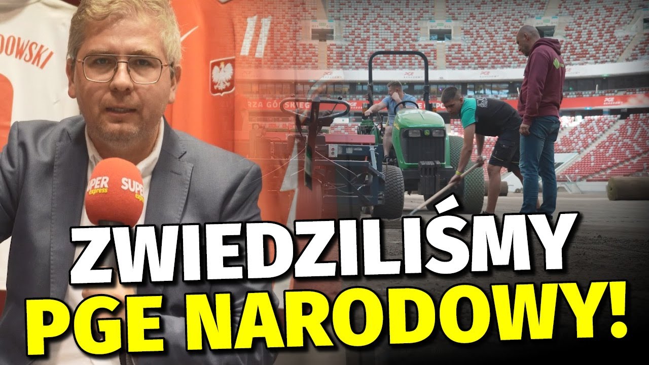 POZNALIŚMY TAJEMNICE PGE NARODOWEGO: SZATNIA POLAKÓW, UKŁADANIE MURAWY, WANNY Z LODEM...