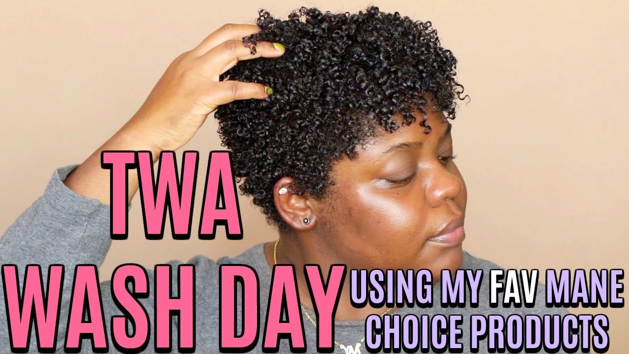 TWA Wash Day Routine Using The Mane Choice Products