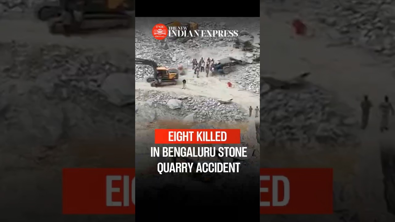 Eight labourers die on spot in stone quarry accident in Bengaluru