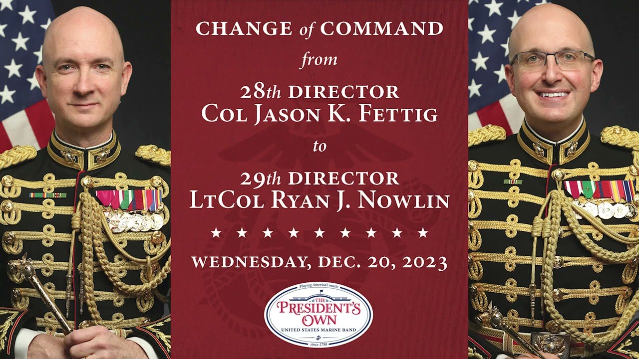 U.S. Marine Band - Change of Command