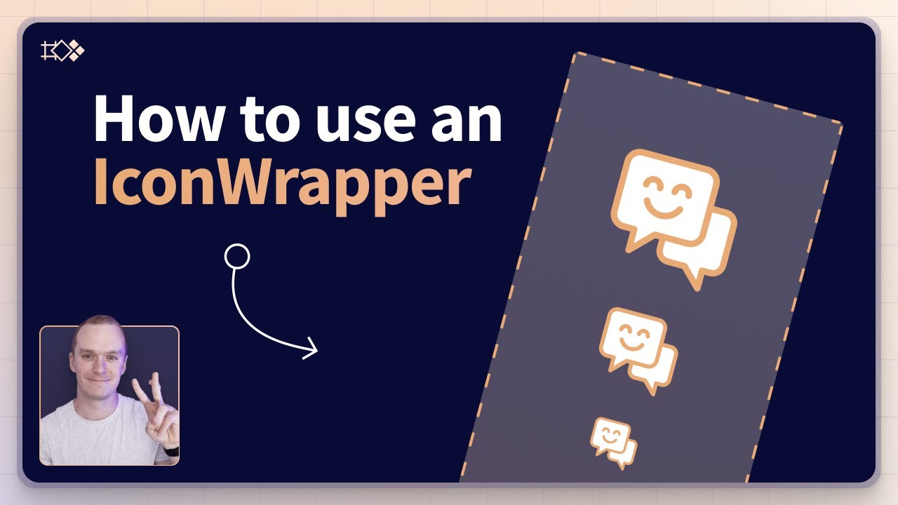 How to use an IconWrapper in Figma