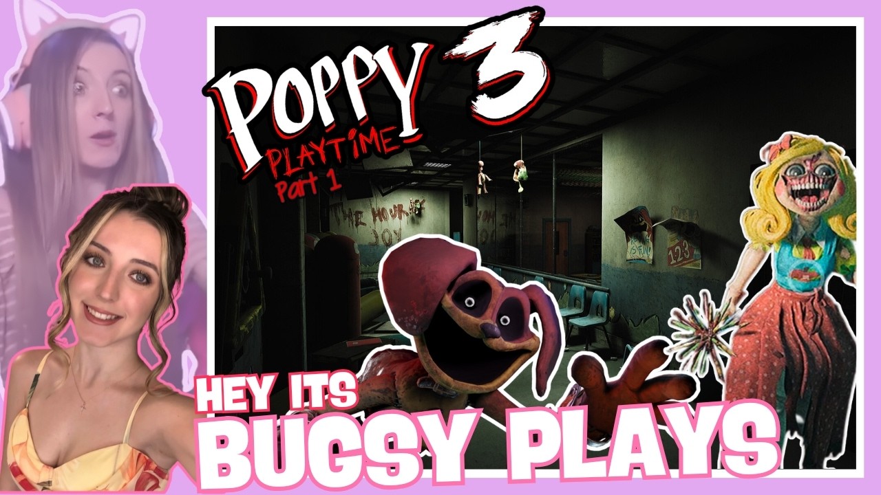 Bugsy ИГРАЕТ: Poppy Playtime &mdash; Глава 3 (Часть 1)