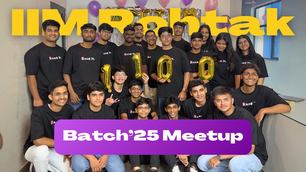 IIM Rohtak IPM Batch 2025-30 Introduction | 70 Selections From AceIPM 🔥