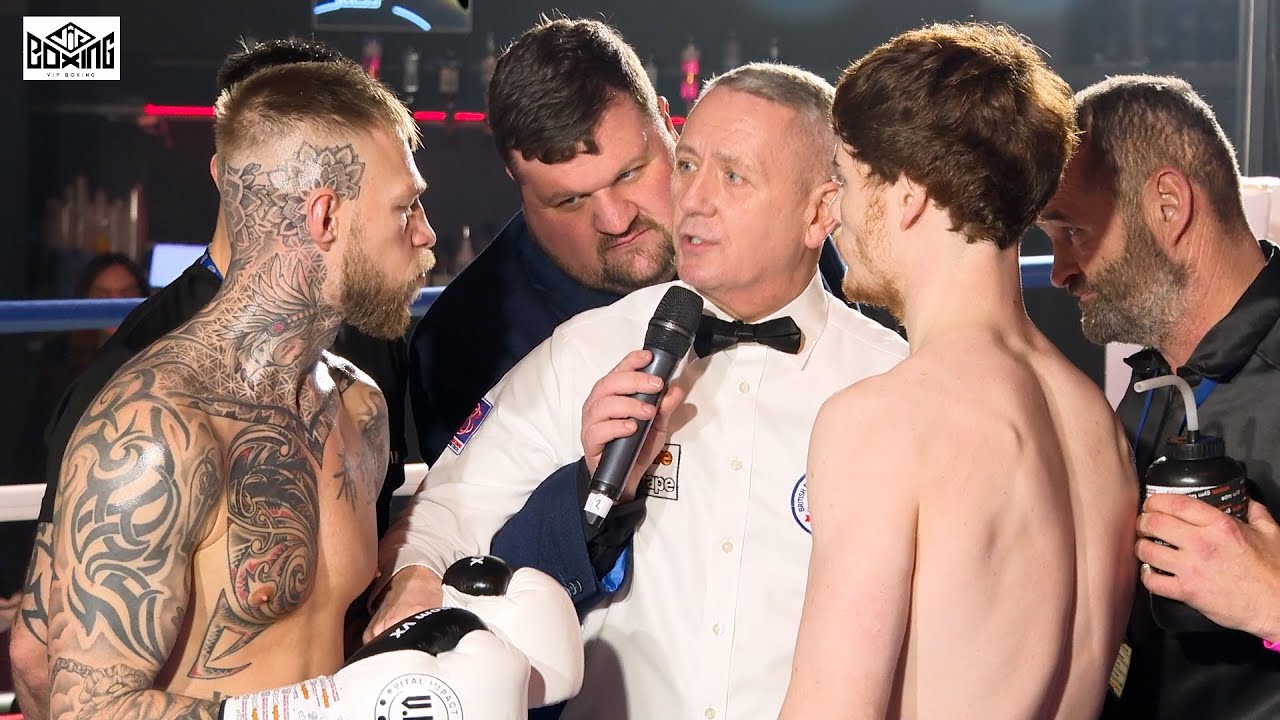 Ellis Grant v Fonz Alexander at the Grand Central Hall, on VIP's show in Liverpool 917/02/24)