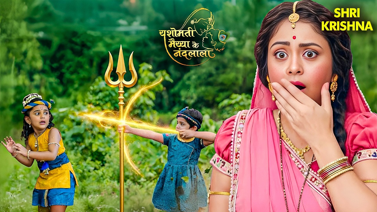 मैया के सामने बलराम ने किया कान्हा के उपर घातक हमला! | YMKN | Shree Krishan #krishna #maa