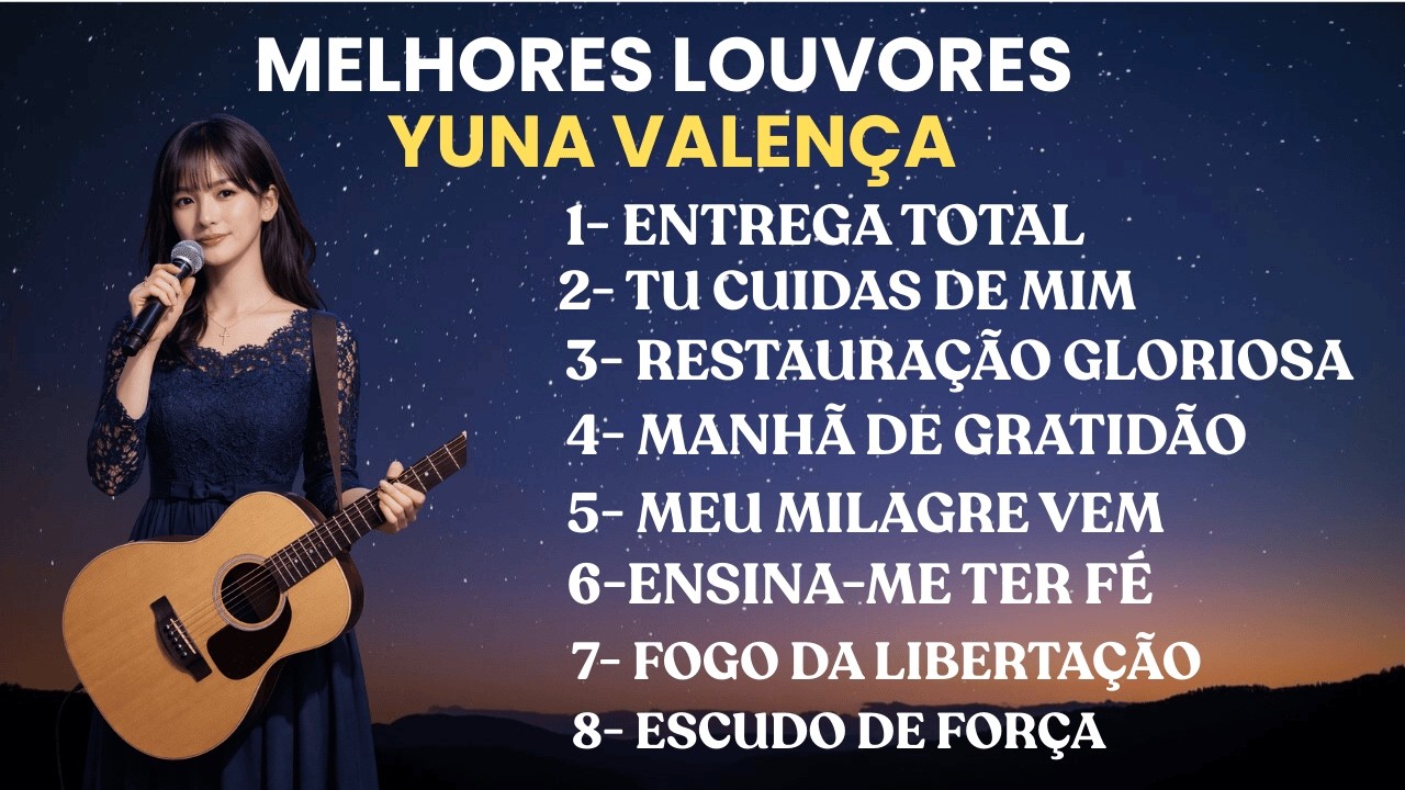 YUNA VALENÇA — LOUVORES INÉDITOS QUE TOCAM A ALMA