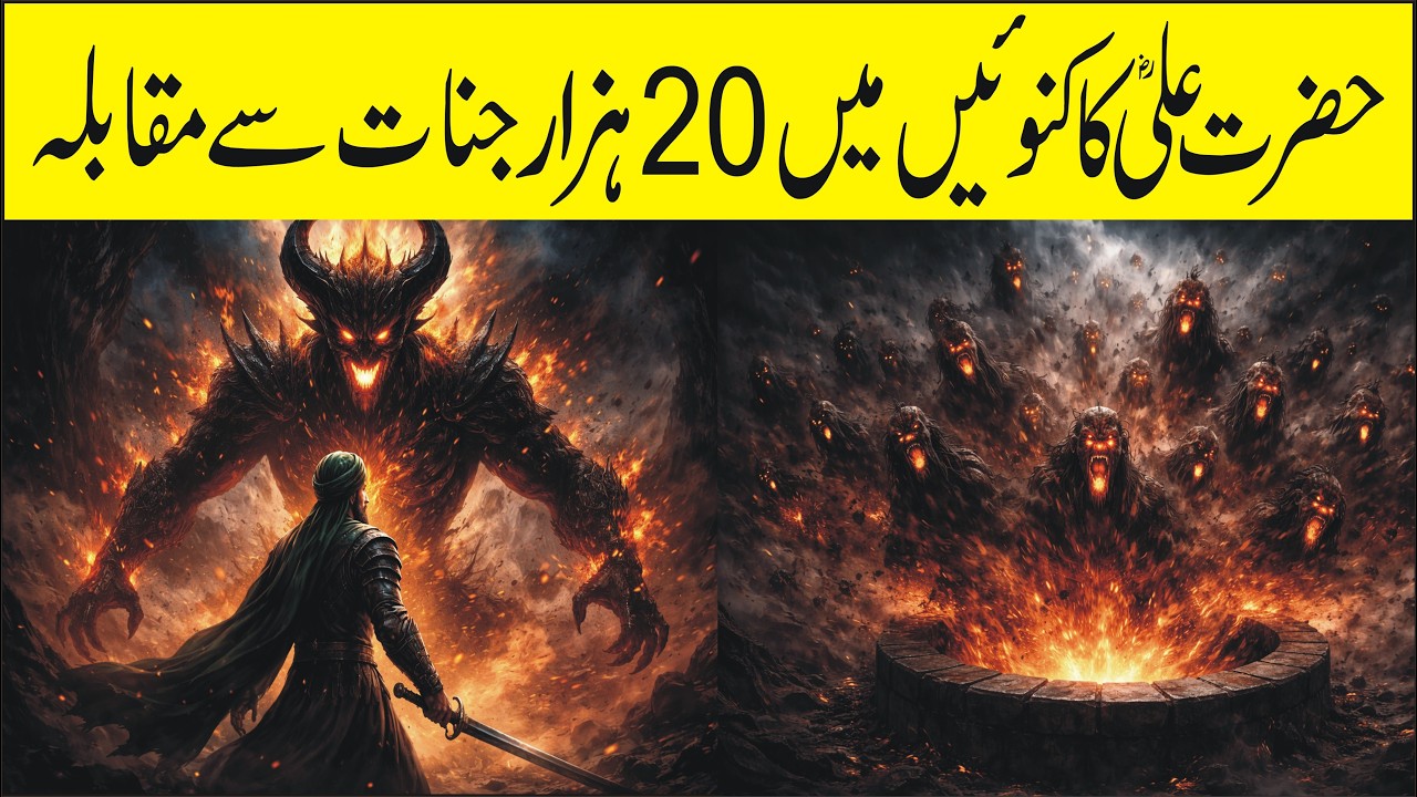 Hazrat Ali (RA) ke Jinnat sy Jang II Islami Waqiat