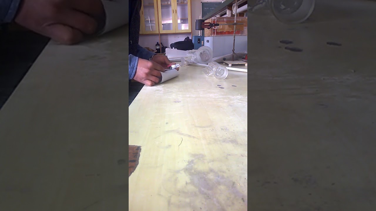 How to make small size soxhlet thimble