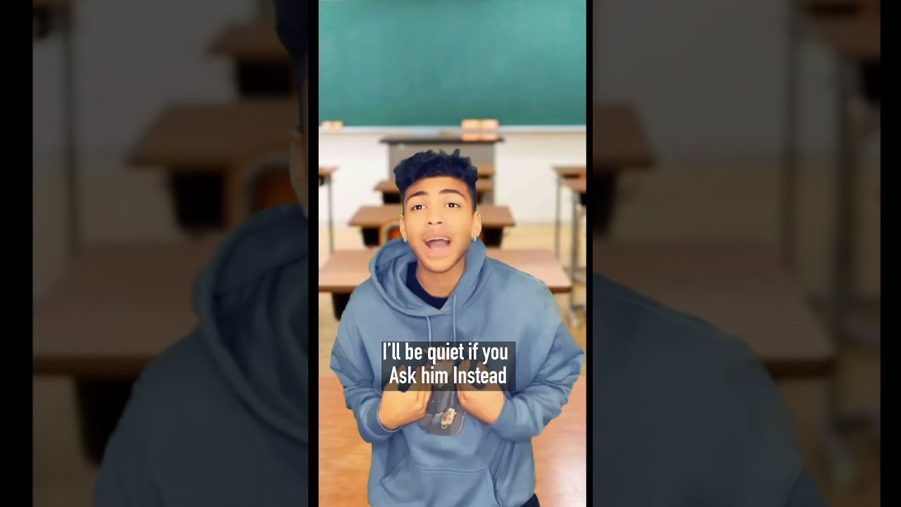 Reasons why teachers dont ask the quiet kid to answer&hellip;😭💀 #shorts #viral