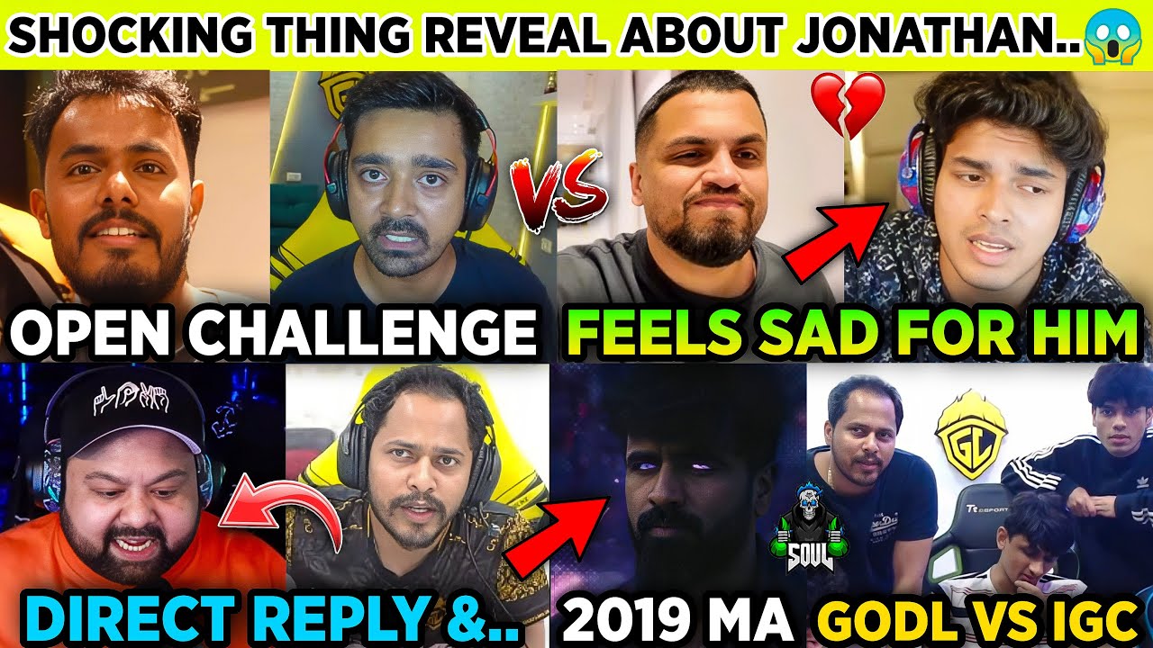 AGAIN! Godl Vs IGC😱 All FINAL Reply On Biggest CONTROVERSY🥵 JONATHAN Retirement EMOTIONAL🥺 Sid, Anki