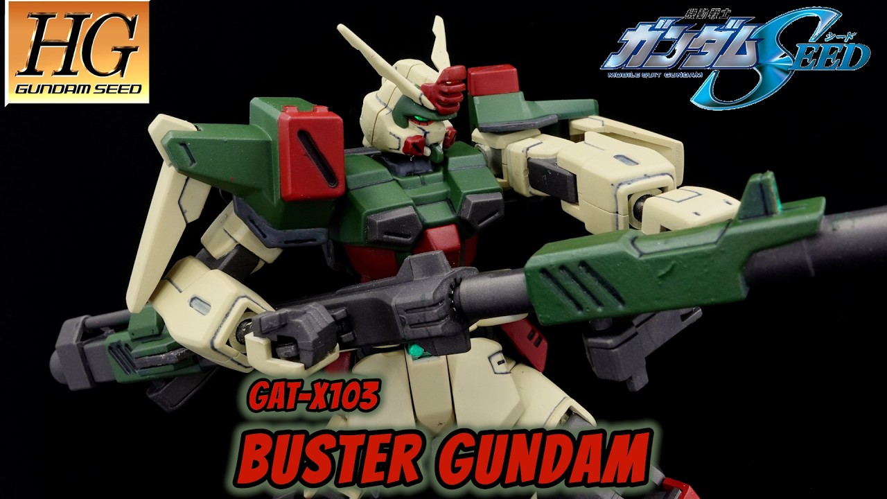HG Buster Gundam Review | Mobile Suit Gundam SEED
