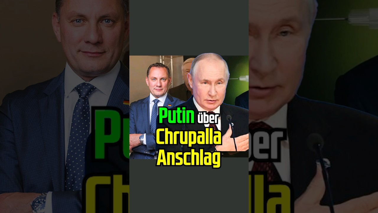 Putin &uuml;ber Chrupalla Anschlag #chrupalla #tinochrupalla #putin #valdai
