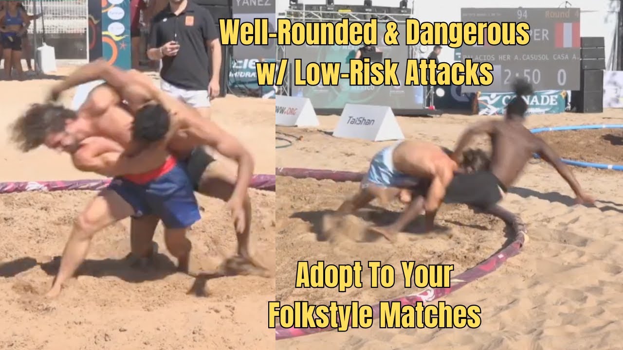 Improve Your Folkstyle w/ This Beach Wrestler