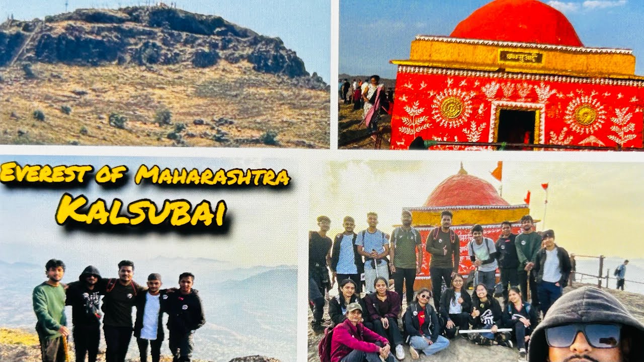 Vlog No.3 | Trek to Everest of Maharashtra कळसूबाई 🏔️