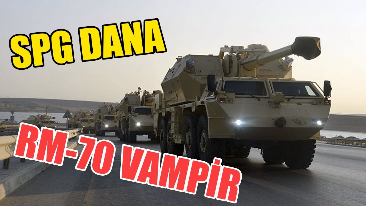 Azərbaycan Ordusunun Ən Yeni Silahları - DANA & RM-70 VAMPİR