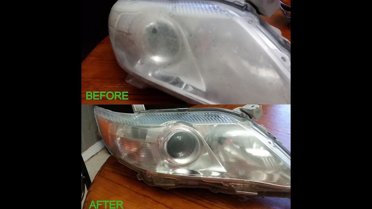 Fix Cloudy Headlights in Under 30 Seconds-Pinterest TEST-BUG SPRAY