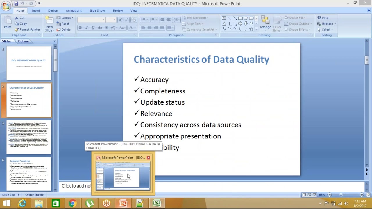 01. Informatica Data Quality introduction by Sudhakarreddy