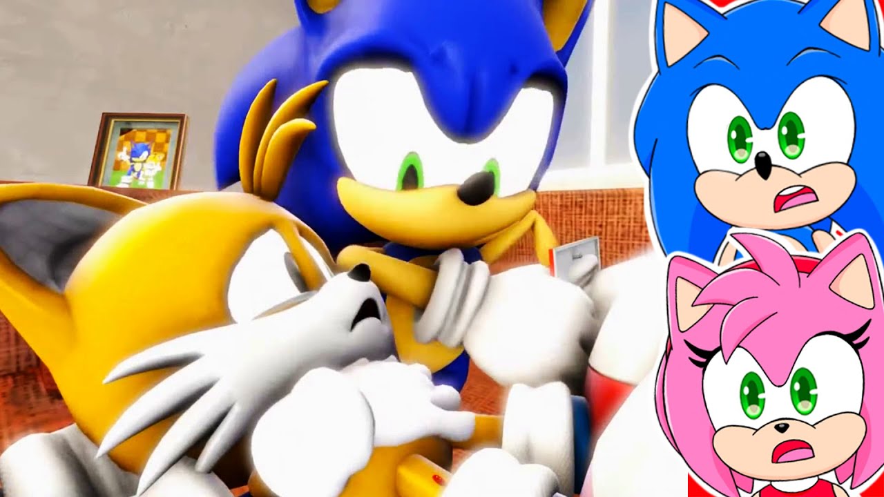 Sonic and Amy watch Tails' First Cut (Sonic SFM)