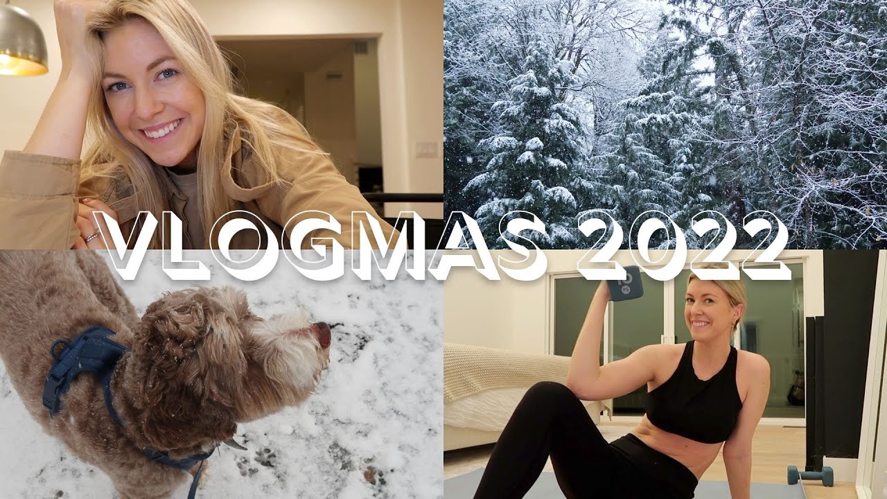 VLOGMAS DAY 5: snow walk, unboxing, sami clarke workout | Kelsey This Year