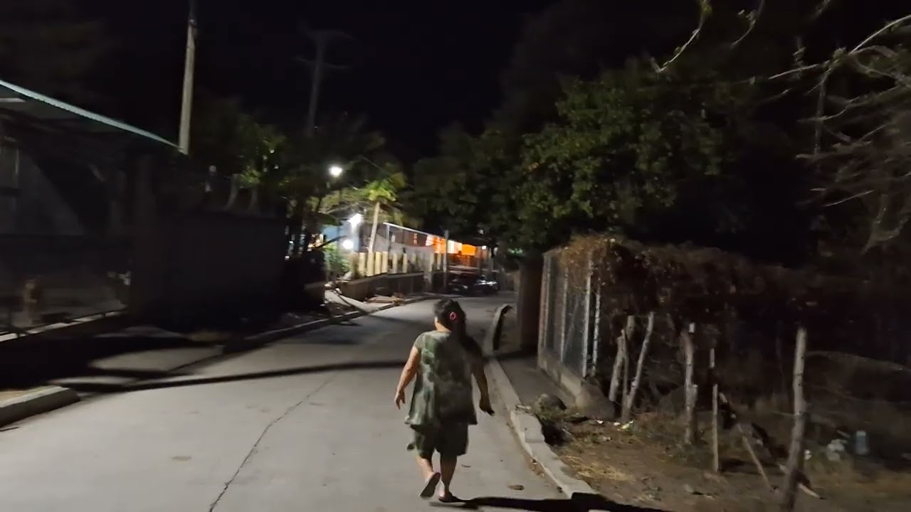 Nuestro Caserío San Jorge de noche 