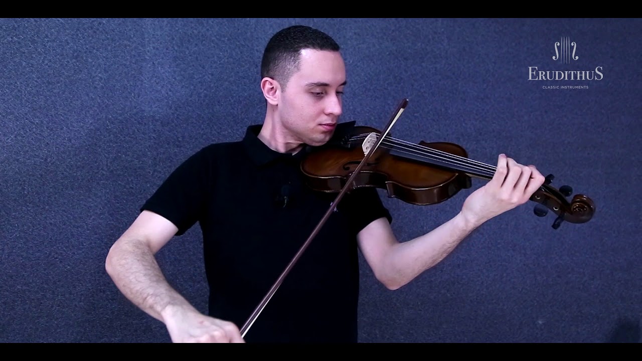 VIOLINO ERUDITHUS VP101H Review I Violino para iniciantes
