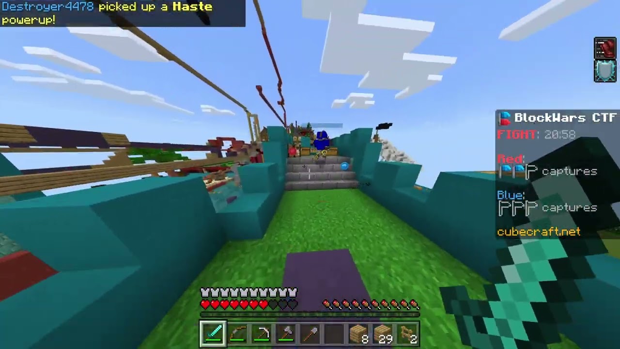 70 kills in Giga Block Wars Castle Map -  Capture the Flag OP