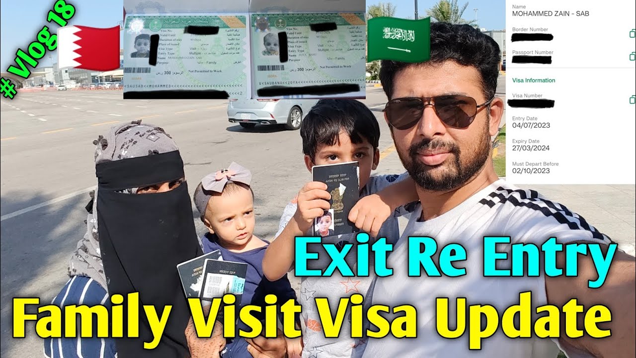 Exit Re Entry | Family Visit Visa Update | Saudi Arabia 🇸🇦 Family Visit Visa | 