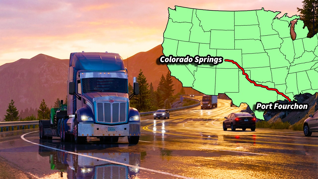 ATS: Port Fourchon to Colorado Springs - Coast to Mountains