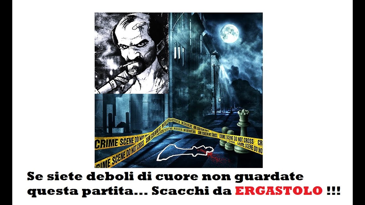 Chi è debole di cuore non guardi questa partita... Scacchi da ergastolo !!!